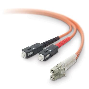 Belkin 1M Lc / Sc Fibre Optic Cable Ofc Orange