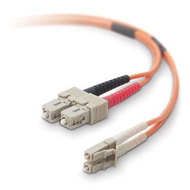 Belkin 5M Lc / Sc Fibre Optic Cable Ofc Orange