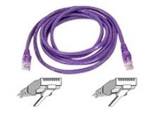 Belkin 900 Series Cat. 6 Utp Patch Cable 10Ft Purple Networking Cable 3 M