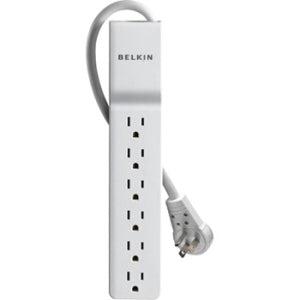 Belkin Be106001-06R Surge Protector White 6 Ac Outlet(S) 1.8 M
