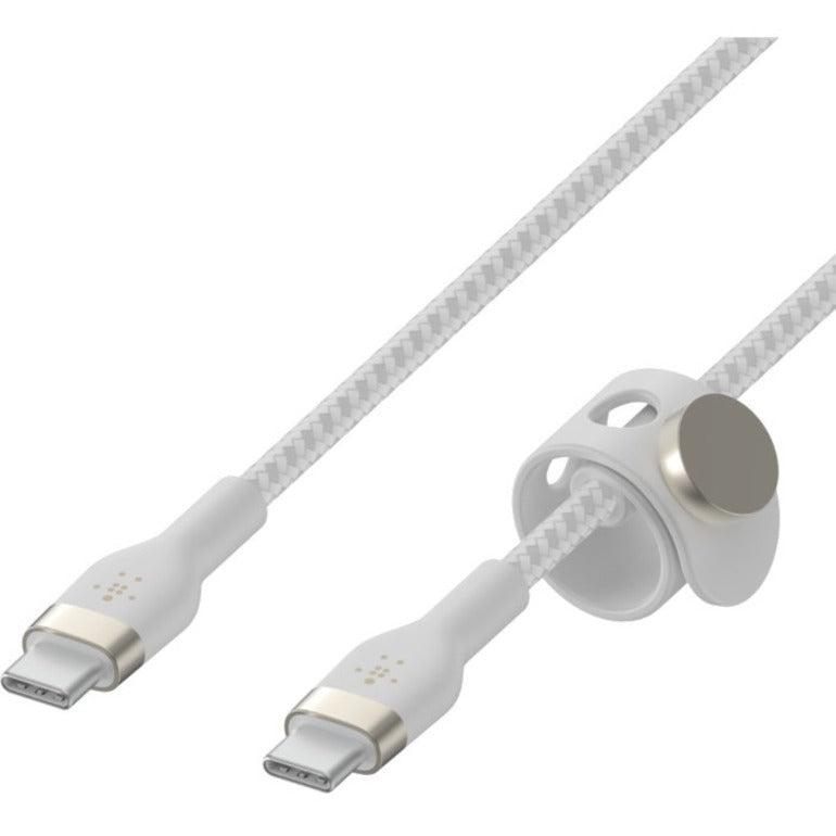 Belkin Boost?Charge Pro Flex Usb Cable 2 M Usb 2.0 Usb C White