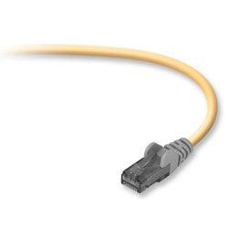 Belkin Cat5E Snagless Crossover Patch Cable Networking Cable Yellow 15 M