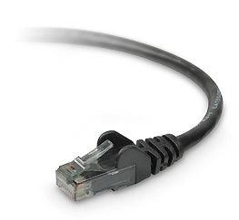 Belkin Cat6 Snagless 12 Ft Networking Cable Black 3.66 M