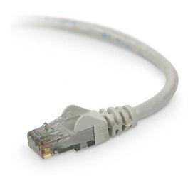 Belkin Cat6 Snagless 12 Ft Networking Cable Grey 3.66 M