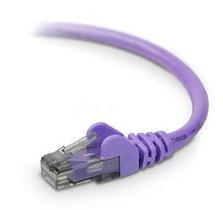 Belkin Cat6 Snagless 2 Ft Networking Cable Purple 0.61 M