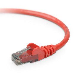 Belkin Cat6 Snagless 7Ft Networking Cable Red 2.1 M