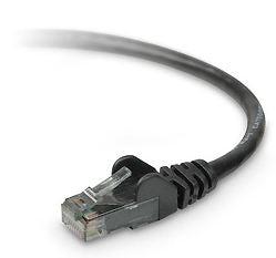 Belkin Cat6 Snagless Patch Cable 1 Ft Networking Cable Black 0.3048 M