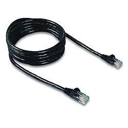 Belkin Cat6 Snagless Patch Cable 1Ft. Black Networking Cable 0.3 M