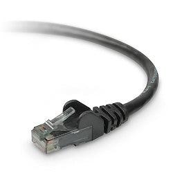 Belkin Cat6 Snagless Networking Cable Black 2 M