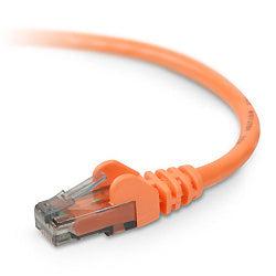 Belkin Cat6 Snagless Networking Cable Orange 0.3 M