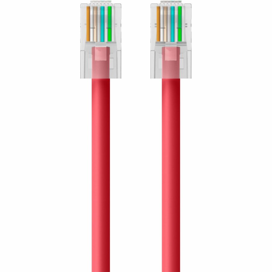 Belkin Cat5E Patch Cable A3L791-12-Red