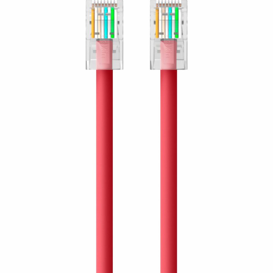 Belkin Cat5E Patch Cable A3L791-12-Red