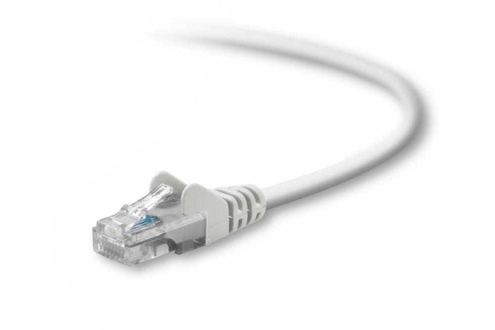 Belkin Cat5E, 50Ft, 1 X Rj-45, 1 X Rj-45, White Networking Cable 15.24 M