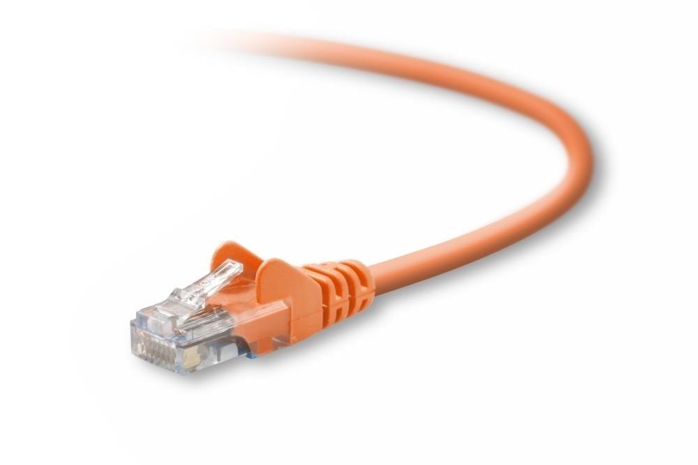 Belkin Cat5E, 5Ft, 1 X Rj-45, 1 X Rj-45, Orange Networking Cable 1.5 M