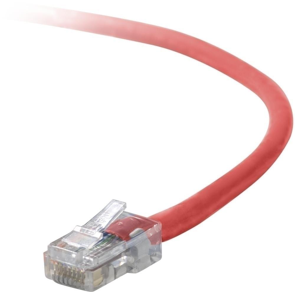 Belkin Cat5E Patch Cable, 14Ft, 1 X Rj-45, 1 X Rj-45, Red Networking Cable 4.2 M