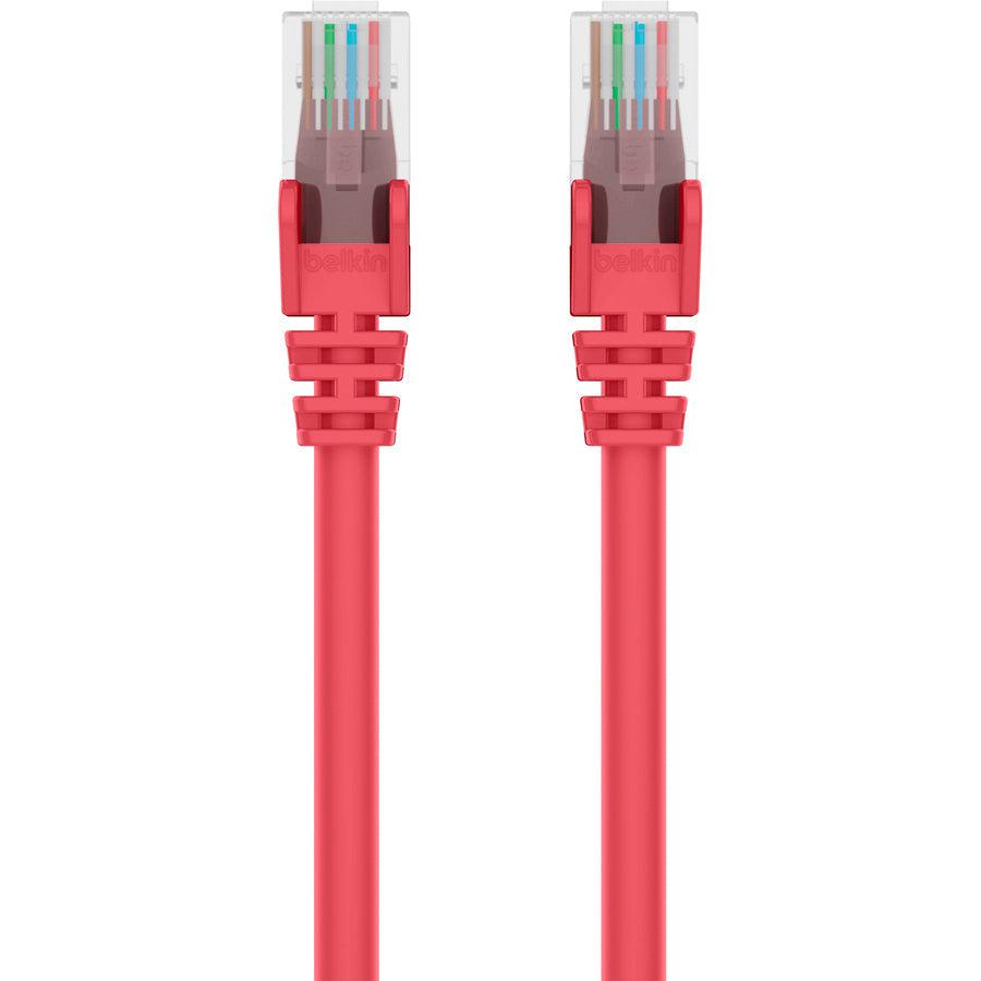 Belkin Cat6 Snagless Networking Cable Red 8 M
