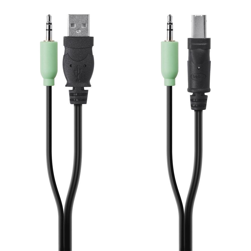 Belkin F1D9022B06T Kvm Cable Black 1.82 M