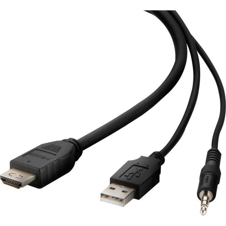 Belkin F1Dn1Ccbl Kvm Cable Black 1.8 M