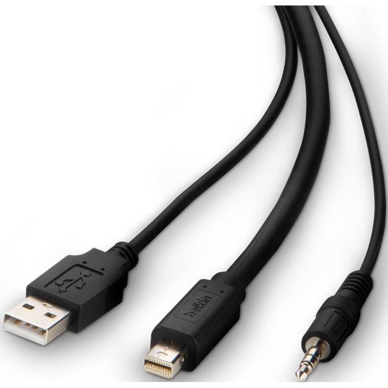 Belkin F1Dn1Ccbl-Mp6T Kvm Cable Black 1.8 M