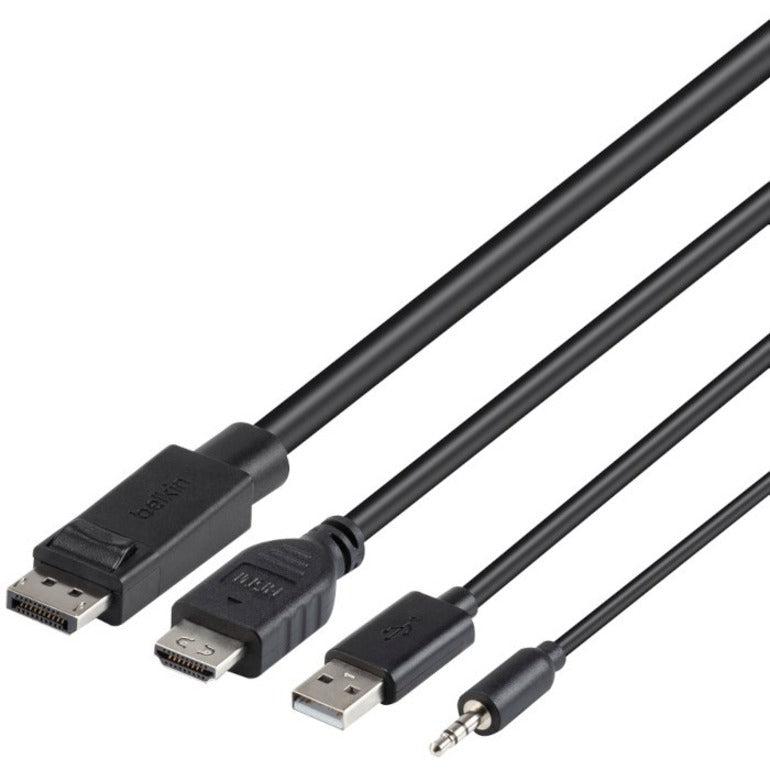 Belkin F1Dn2Cc-Hhpp10T Kvm Cable Black 3 M