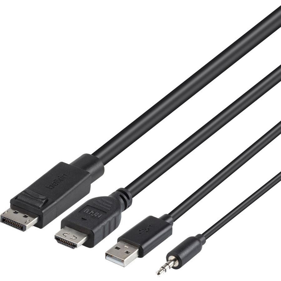 Belkin F1Dn2Cc-Hhpp6T Kvm Cable Black 1.8 M