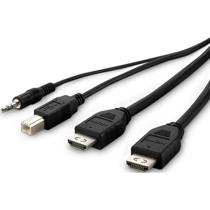 Belkin F1Dn2Ccbl-Dh10T Kvm Cable Black 3 M