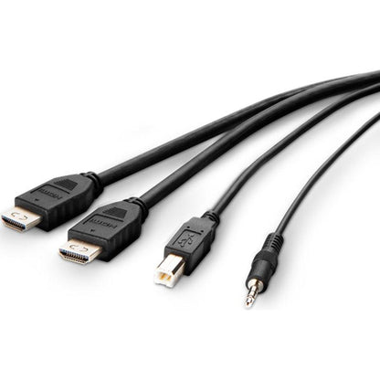 Belkin F1Dn2Ccbl-Hh10T Kvm Cable Black 3 M