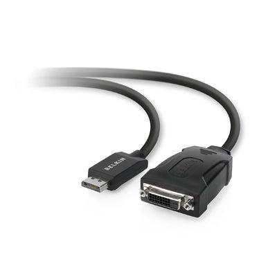 Belkin F2Cd005B Video Cable Adapter 1 X 20 Pin Displayport 1 X 24 Pin Digital Dvi Black