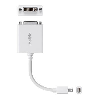 Belkin F2Cd051B Cable Gender Changer Apple Mini-Displayport 1 X 24 Pin Digital Dvi White