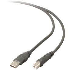 Belkin F3U133B16 Usb Cable 4.8 M Usb 2.0 Usb A Usb B Grey