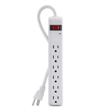 Belkin F5C047 Surge Protector White 6 Ac Outlet(S) 0.9 M