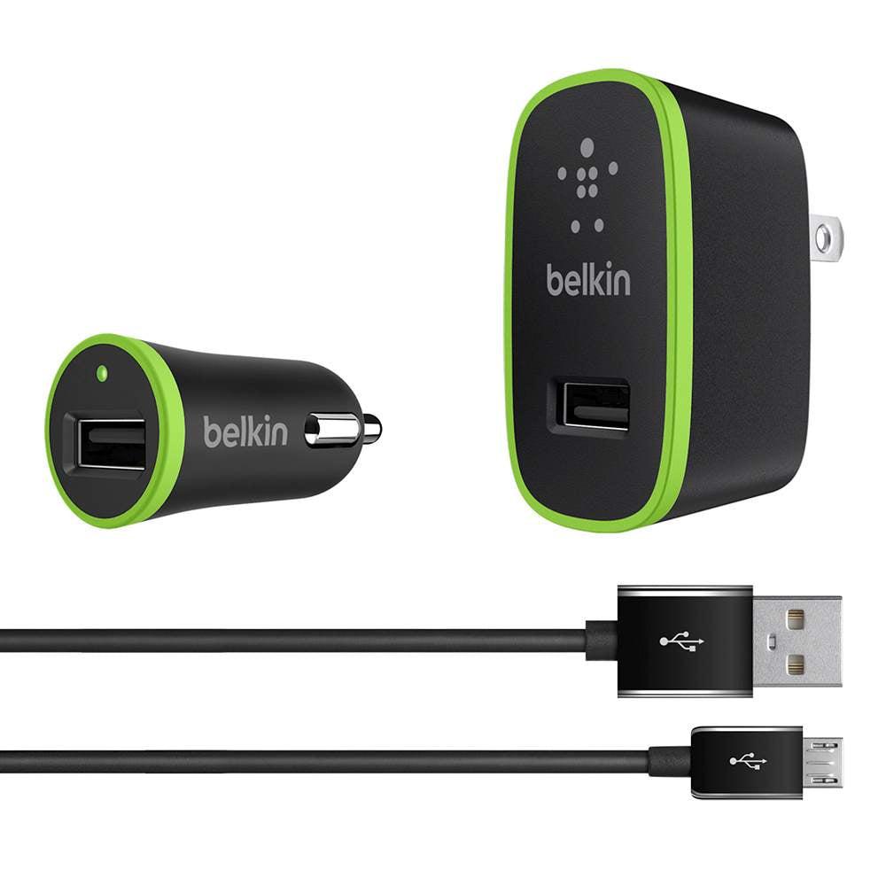 Belkin F8M895Tt04-Blkp Black, Green Auto, Indoor