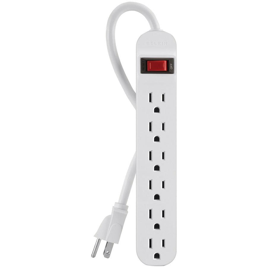 Belkin F9P609-03 Surge Protector White 6 Ac Outlet(S) 0.9 M