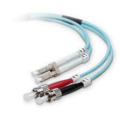 Belkin Fiber Optic Duplex Patch Cable - 32.81Ft 2 X Lc/ 2 X St Fibre Optic Cable 10 M Blue