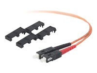 Belkin Multimode Sc/Sc Duplex Fiber Patch Cable 1M Scsi Cable Orange
