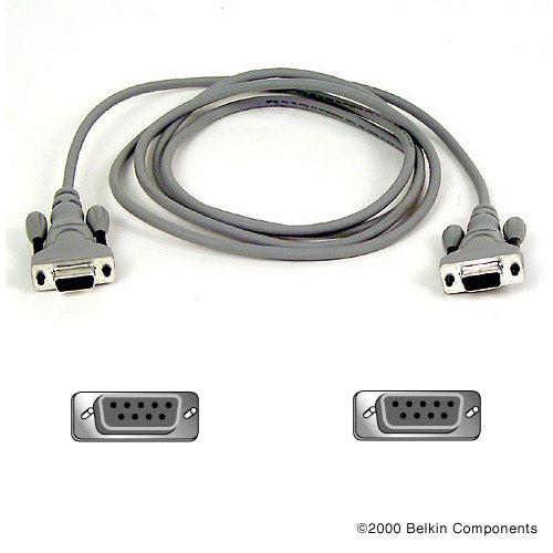 Belkin Pro Series Serial Direct Cable - 6 Feet Networking Cable Grey 1.8 M