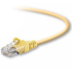 Belkin Rj45 Cat5E Patch Cable, Snagless Molded, 2M Networking Cable Yellow