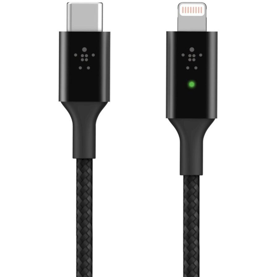 Belkin Smart Led Usb-C To Lightning Black