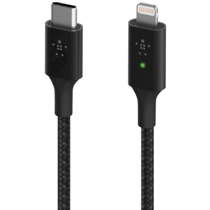 Belkin Smart Led Usb-C To Lightning Black