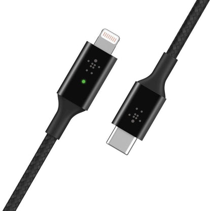 Belkin Smart Led Usb-C To Lightning Black