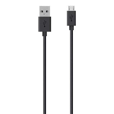 Belkin Usb A - Micro-Usb, 2M Usb Cable Usb 2.0 Micro-Usb B Black