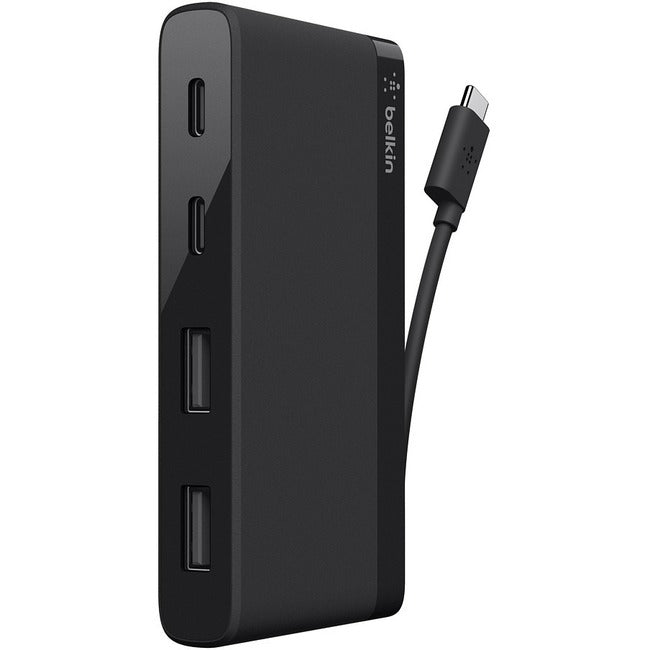 Belkin Usb-C 4-Port Mini Hub (For Business / Bag & Label)