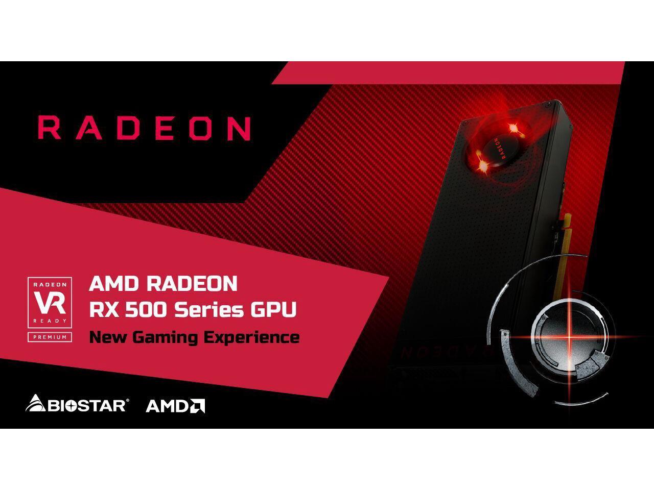 BIOSTAR Radeon RX550 4GB VR GAMING