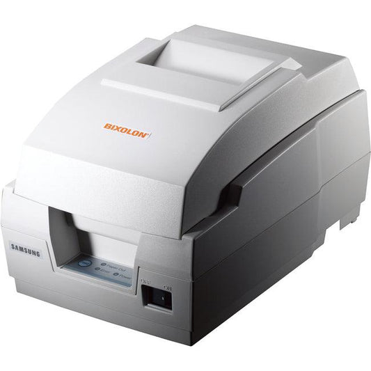 Bixolon Srp-270D Desktop Dot Matrix Printer - Monochrome - Receipt Print - Usb - Serial - Parallel - With Cutter - White