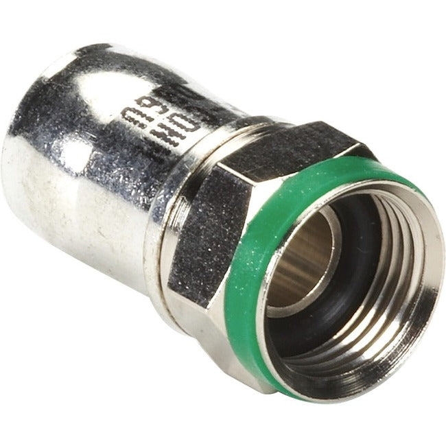 Black Box Coax Connector - Rg6, Compression, Quad Shielded, F-Type, Pvc