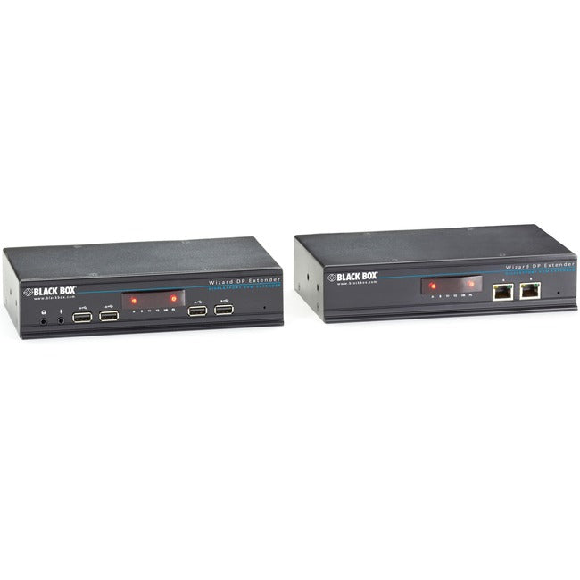 Black Box Dual-Head Displayport Kvm Extender Over Catx