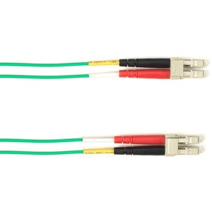 Black Box Fiber Optic Duplex Patch Network Cable Focmp10-020M-Lclc-Gn