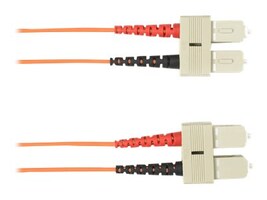 Black Box Fiber Optic Duplex Patch Network Cable Focmp62-005M-Scsc-Or