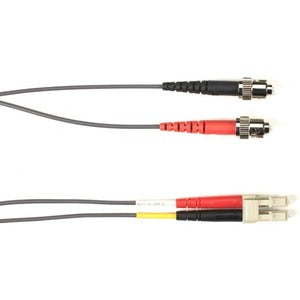 Black Box Fiber Optic Duplex Patch Network Cable Focmp62-015M-Stlc-Gr