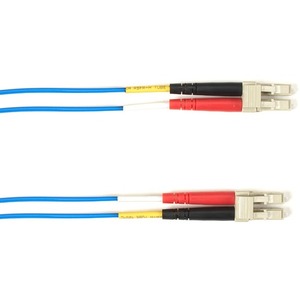 Black Box Fiber Optic Duplex Patch Network Cable Focmpsm-001M-Lclc-Bl